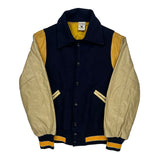 Swingster Varsity Jacket - Medium Beige Leather