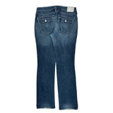 True Religion Slim Fit Jeans - 32W 31L Blue Cotton