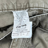 Carhartt Carpenter Trousers - 36W 30L Khaki Cotton
