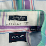 Gant Checked Shirt - XL Multicoloured Cotton Blend