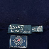USA Olympic Team Polo By Ralph Lauren Graphic T-Shirt - Large Navy Cotton