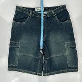 Phys.Sci Denim Shorts - 38W 11L Dark Wash Cotton