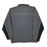 Reebok Windbreaker - XL Gray Polyester