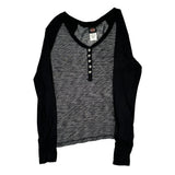 Harley Davidson Long Sleeve T-Shirt - Medium Black Cotton Blend