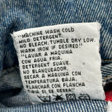 Wrangler Denim Jacket - Small Blue Cotton