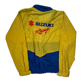 Suzuki Racing Unbranded Graphic Windbreaker - XL Blue Nylon