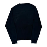 Ralph Lauren V-Neck Sweater - 2XL Black Cotton
