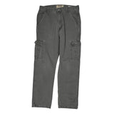 Wrangler Cargo Trousers - 32W 34L Grey Cotton