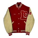 Lc Holloway College Varsity Jacket - XL Red Wool Blend