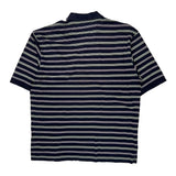 Tommy Hilfiger Striped Polo Shirt - XL Navy Cotton