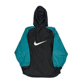 Age 11-12 Nike Windbreaker - Medium Black Polyester