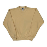 Made In USA 90S Blank Pro Spirit Sweatshirt - Medium Beige Cotton