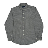 Ralph Lauren Checked Shirt - XL Black & White Cotton