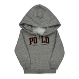 Age 24 Months Ralph Lauren Spellout Hoodie - 3XS Gray Cotton