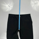Unbranded Carpenter Trousers - 40W 28L Black Cotton