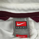 Virginia Tech Nike Polo Shirt - Large White Polyester