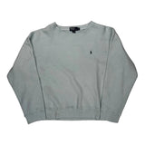 Polo By Ralph Lauren Sweatshirt - XL Blue Cotton