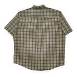 Carhartt Checked Short Sleeve Shirt - XL Gray Cotton
