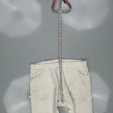 Sherwin Williams Dickies Carpenter Trousers - 36W 30L White Cotton