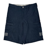 Dickies Cargo Shorts - 32W 10L Navy Cotton