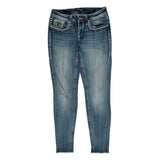 Vigoss Skinny Jeans - 28W UK 6 Blue Cotton