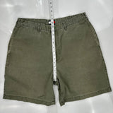 Tommy Hilfiger Chino Shorts - 34W 9L Green Cotton