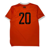 Cliff Avenue United Fc Adidas Football Shirt - Medium Orange Polyester