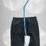 Chams Studded Jeans - 36W 31L Dark Wash Cotton