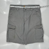 Carhartt Cargo Shorts - 34W 10L Gray Cotton