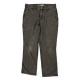 Carhartt Trousers - 32W 30L Grey Cotton