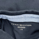 Tommy Hilfiger Polo Shirt - Large Navy Cotton