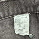 Carhartt Double Knee Carpenter Trousers - 32W 30L Brown Cotton