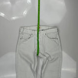 Levis Jeans - 32W 30L White Cotton