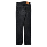 501 Levis Jeans - 28W 35L Black Denim