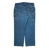 Dickies Carpenter Jeans - 39W 30L Blue Cotton