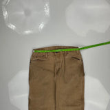 Dickies Carpenter Pants - 32W 31L Brown Cotton