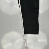 Wrangler Cargo Pants - 38W 32L Black Cotton