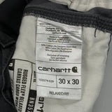 Carhartt Cargo Trousers - 30W 30L Grey Cotton