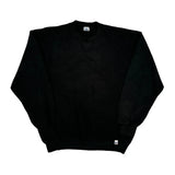 90'S Blank Made In USA Russell Athletic Sweatshirt - XL Black Cotton