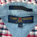 Tommy Hilfiger Checked Shirt - Large Multicoloured Cotton