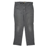 Carhartt Carpenter Trousers - 34W 32L Grey Cotton