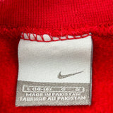 Age 12-13 Nike Sweatshirt - Large Red Cotton