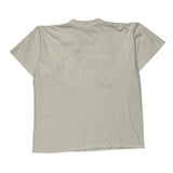 Oneita Single Stitch T-Shirt - Large Multicoloured Cotton