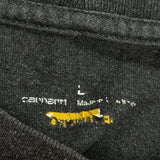 Carhartt T-Shirt - Large Gray Cotton