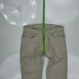 514 Levis Jeans - 32W 31L Gray Cotton
