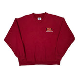 Made In USA Russell Athletic Sweatshirt - 2XL Red Cotton Blend