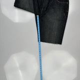 Unbranded Denim Shorts - 36W 10L Dark Wash Cotton