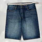 Levis Denim Shorts - 36W 10L Blue Cotton