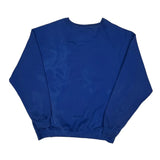 Phillies Baseball Majestic Graphic Sweatshirt - XL Blue Cotton Blend