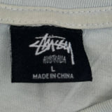 Stussy Graphic T-Shirt - Large White Cotton